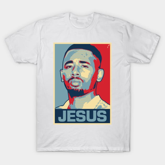 Jesus T-Shirt by DAFTFISH